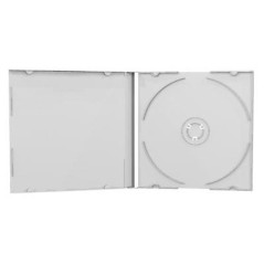 Boitiers CD Jewelcase 10.4mm pour 1 CD/DVD Transparent