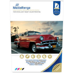 MediaRange DIN A3 Photo Paper for inkjet printers, high-glossy coated, 200g, 50 sheets