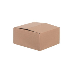 Lot de 20 - Boîtes en carton 200 mm x 200 mm x 110 mm AMER NORMAL AVEC LANGUETTE