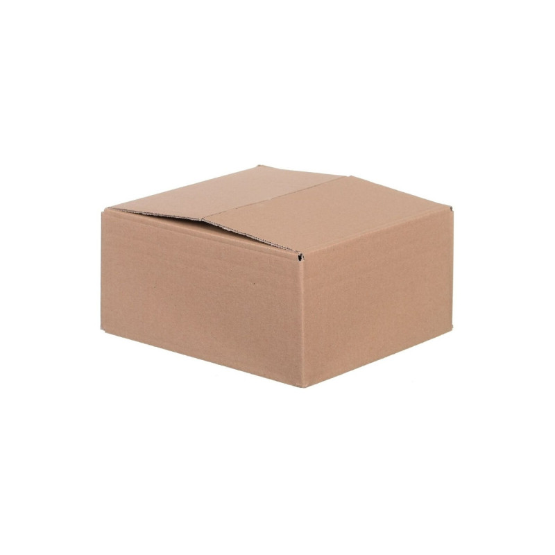 Pack 20 - Cardboard Boxes 200mm x 200mm x 110mm AMER NORMAL WITH TAB