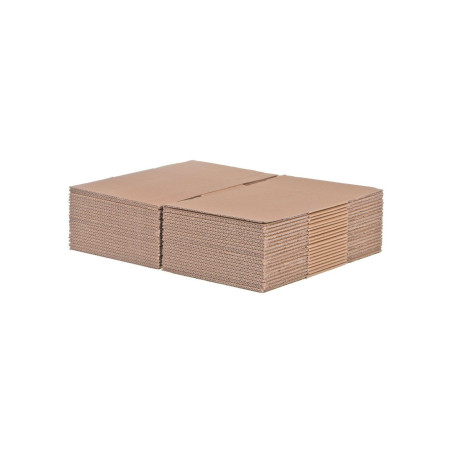 Lot de 20 - Boîtes en carton 200 mm x 200 mm x 110 mm AMER NORMAL AVEC LANGUETTE