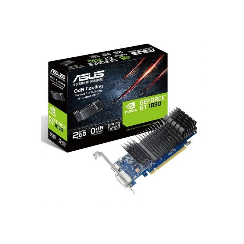 Asus GeForce GT 1030 Silent Tarjeta Grafica 2GB GDDR5 NVIDIA