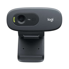 Logitech C270 Webcam HD 720p - 3Mpx - USB 2.0 - Microfono Integrado  - Enfoque Fijo