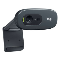 Logitech C270 Webcam HD 720p - 3Mpx - USB 2.0 - Integrated Microphone