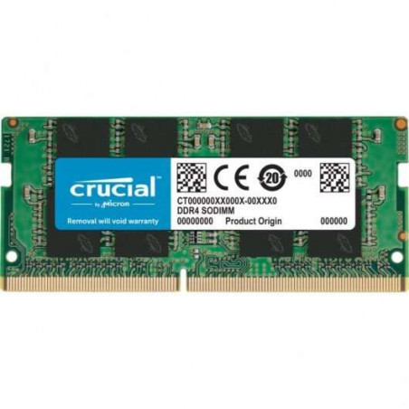 Mémoire RAM Crucial DDR4 8 Go 3200 MHz PC4-25600 CL22 SODIMM