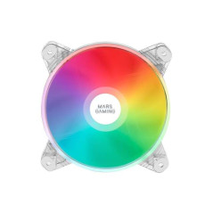 Mars Gaming 120mm Fan - RGB Lighting - Max Speed ​​1100rpm