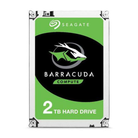 Disco rígido interno Seagate Barracuda 3,5" 2 TB SATA 7200 RPM 256 MB 6 GB-S