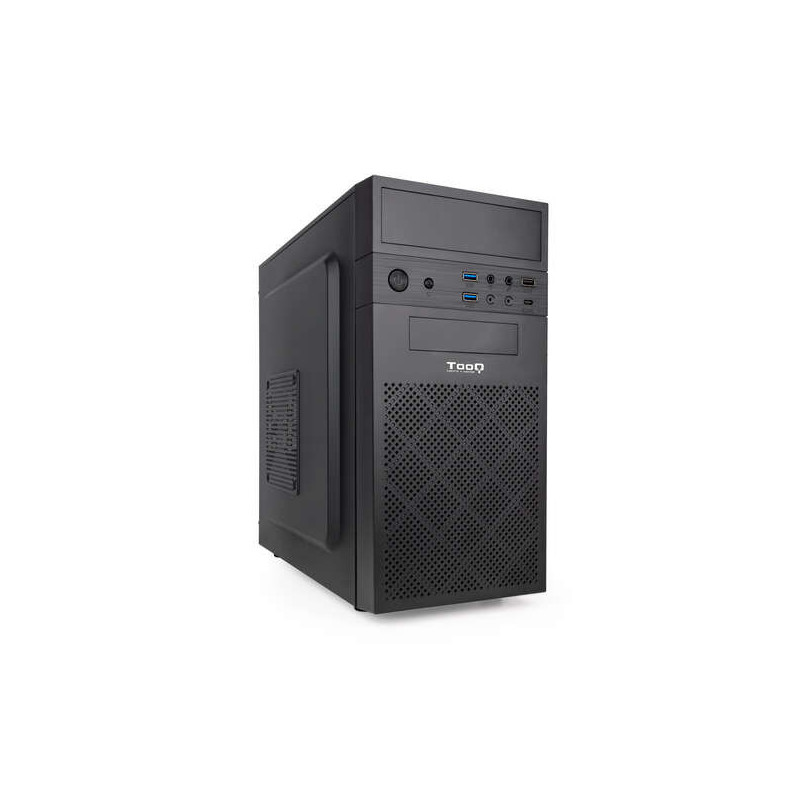 Caixa Tooq Micro-ATX/Mini-ITX Mini Tower - 3,5", 2,5" Unidade suportada - USB3.0, 2.0, ventoinha de 120 mm incl.