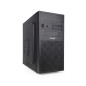 Caixa Tooq Micro-ATX/Mini-ITX Mini Tower - 3,5", 2,5" Unidade suportada - USB3.0, 2.0, ventoinha de 120 mm incl.