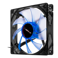 Ventilateur Unykach 120 mm avec LED bleue - Vitesse maximale 1200 tr/min