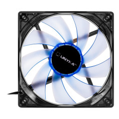 Unykach 120mm Fan with Blue LED - Max Speed ​​1200rpm