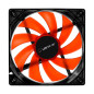 Unykach 120mm Fan with Red LED - Max Speed ​​1200rpm