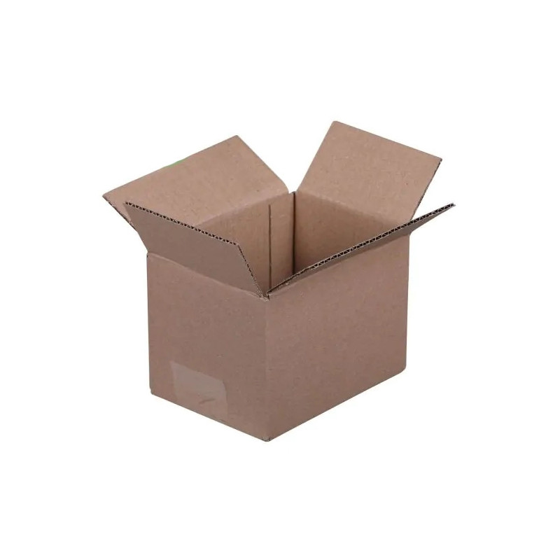 Pack 20 - Cardboard Boxes 160mm x 120mm x 110mm AMER NORMAL WITH TAB