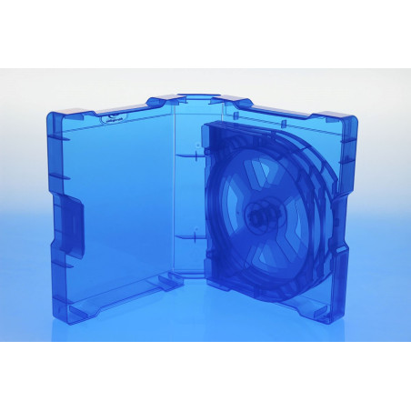 AMARAY Case BluRay Megapack - 6 bis 12 Discs - blau