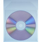 Pack 600 - Thick Plastic Bags (120my) for individual CD DVD BD 100% Transparent