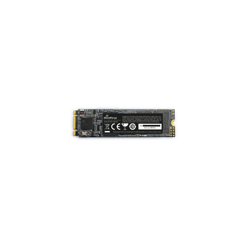 Disco SSD MediaRange Internal M.2 2280, SATA 6 Gb/s, 128 GB,