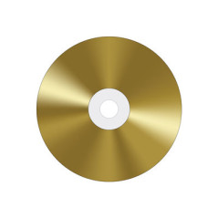 Prof. Line CD-R 52x 700MB MediaRange Ouro Verdadeiro,  10 uni