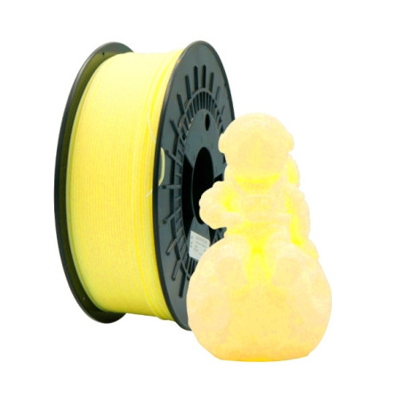 PLA 3D Filament - Diameter 1.75mm - Bright Color in Dark - 1kg Spool