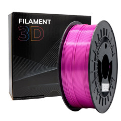 Filamento 3D PLA SILK - Diametro 1.75mm - Bobina 1kg - Cor Rosa