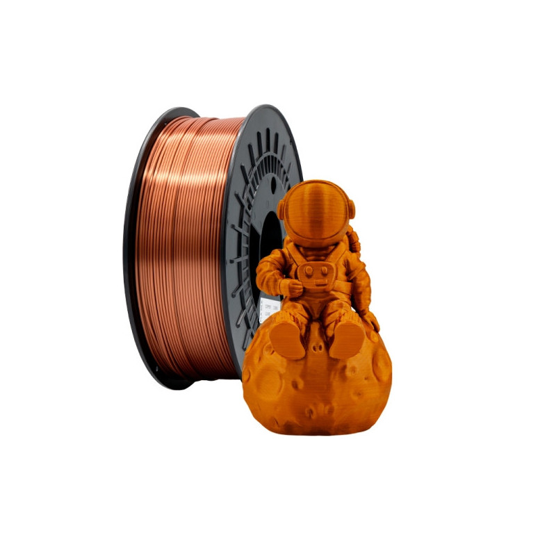 Filamento 3D PLA SILK - Diametro 1.75mm - Bobina 1kg - Cor Cobre