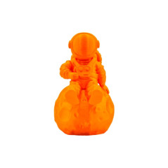 Filamento 3D PLA SILK - Diametro 1.75mm - Bobina 1kg - Cor Laranja