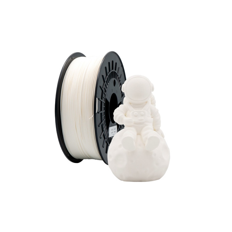 Filamento 3D PLA TOUGH - Diametro 1.75mm - Bobina 1kg - Color Blanco