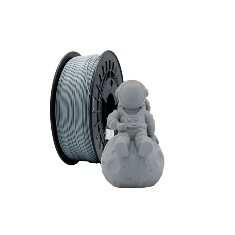 Filamento 3D PLA TOUGH - Diametro 1.75mm - Bobina 1kg - Cor Cinzento