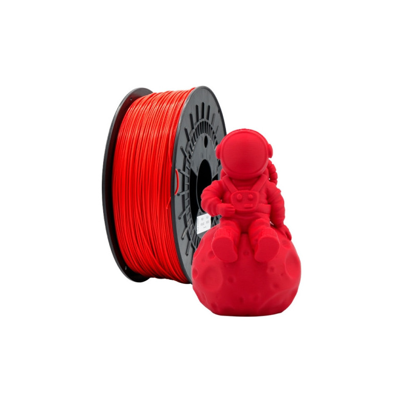 Filamento 3D PLA TOUGH - Diametro 1.75mm - Bobina 1kg - Color Rojo