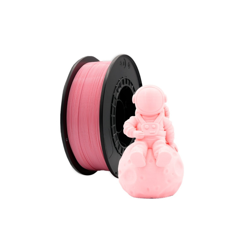 Filamento 3D PLA - Diametro 1.75mm - Bobina 1kg - Cor Rosa Creme