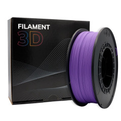 Filamento 3D PLA - Diametro 1.75mm - Bobina 1kg - Cor Roxo Claro