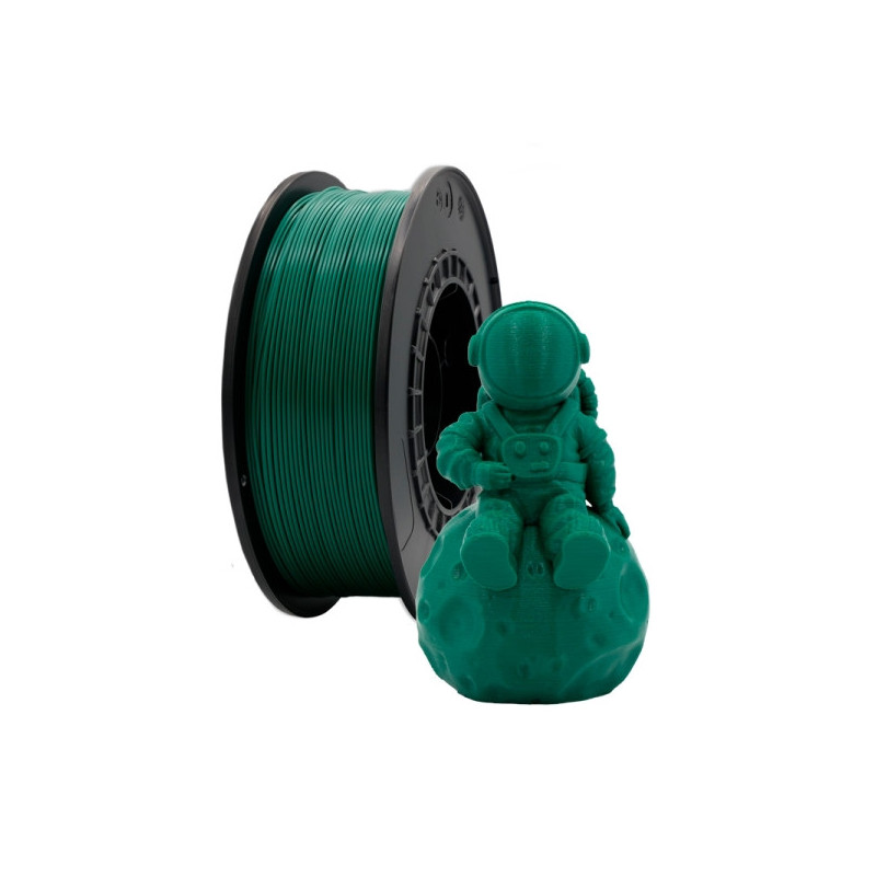 Filamento 3D PLA - Diametro 1.75mm - Bobina 1kg - Cor Verde Escuro