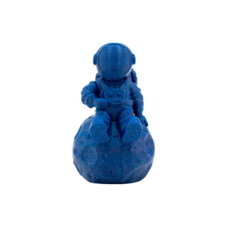 Filamento 3D PLA GLITTER - Diametro 1.75mm - Bobina 1kg - Color Azul