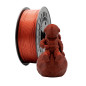 Filamento 3D PLA GLITTER - Diametro 1.75mm - Bobina 1kg - Cor Vermelho