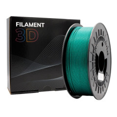 Filamento 3D PLA GLITTER - Diametro 1.75mm - Bobina 1kg - Color Verde