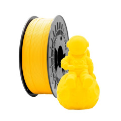 Filamento 3D PLA MATE - Diametro 1.75mm - Bobina 1kg - Cor Amarelo