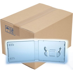 300 uni - Universal USB flash drive case box - transparent