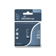 Pilhas Alcalinas A27|6LR27| 12V Pack 1 Unidade MEDIARANGE