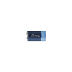 MediaRange Premium Alkaline Battery, E-Block|6LR61|9V