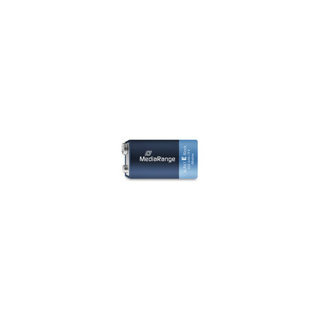 MediaRange Premium Alkaline Battery, E-Block|6LR61|9V