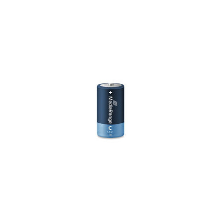 MediaRange Premium Alkaline Batteries, Baby C|LR14|1.5V, Pack 2