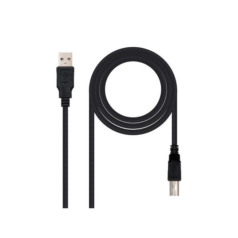 USB-A 2.0 Male to USB-B Male Printer Cable 1.80m USB-A 2.0 Male to USB-B Male Printer Cable 1.80m