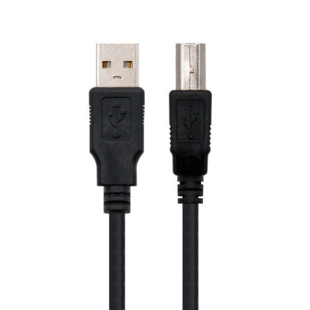 USB-A 2.0 Kabel, männlich zu USB-B, männlich, 1,80 m