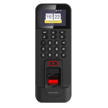 CONTROLADOR DE ACESSO HIKVISION DS-K1T804AMF - Código - Impressom digital