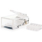Conector para Cable de Red RJ45 Cat.6 UTP 8 Hilos 10uds.