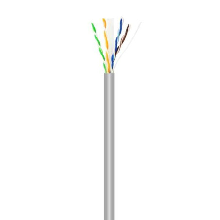 Cable de Red RJ45 Cat.6 UTP Rigido AWG23 CCA (Aleacion) - 100m