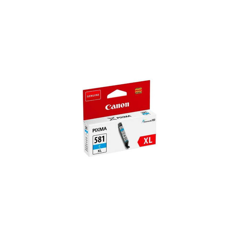 Canon CLI581XL Cyan Cartucho de Tinta Original - 2049C001 Canon CLI581XL Cyan Cartucho de Tinta Original - 2049C001