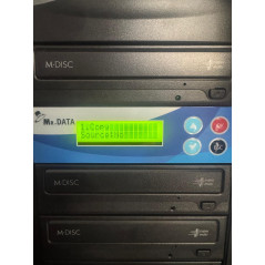 DVDi Tower Duplicator 1 to 10 CD/DVD M-Disc