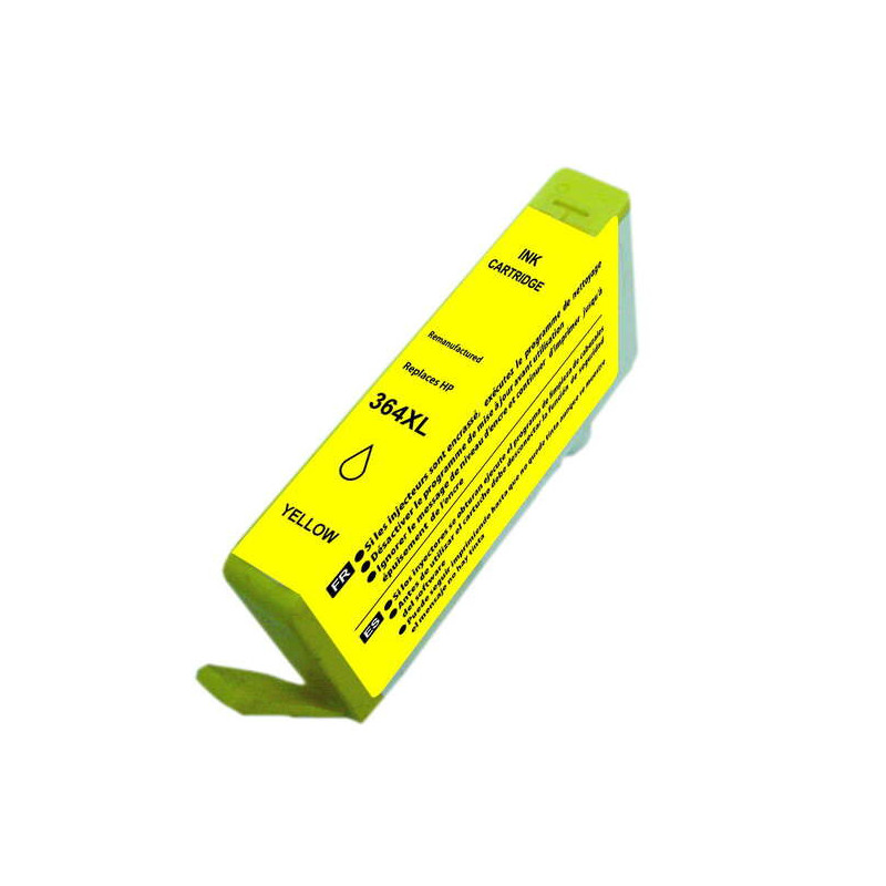 HP 364XL Yellow ( CB325EE ) Ink Compatible