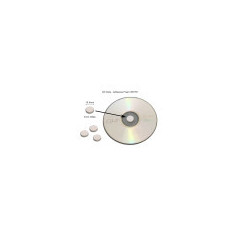 Pulsante di fissaggio bianco per CD/DVD 35 U. (APLI)