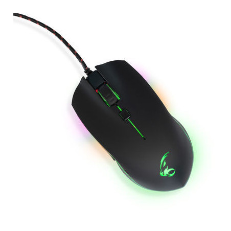 MediaRange Gaming Series wired 6-button optical gaming mouse with RGB backlight